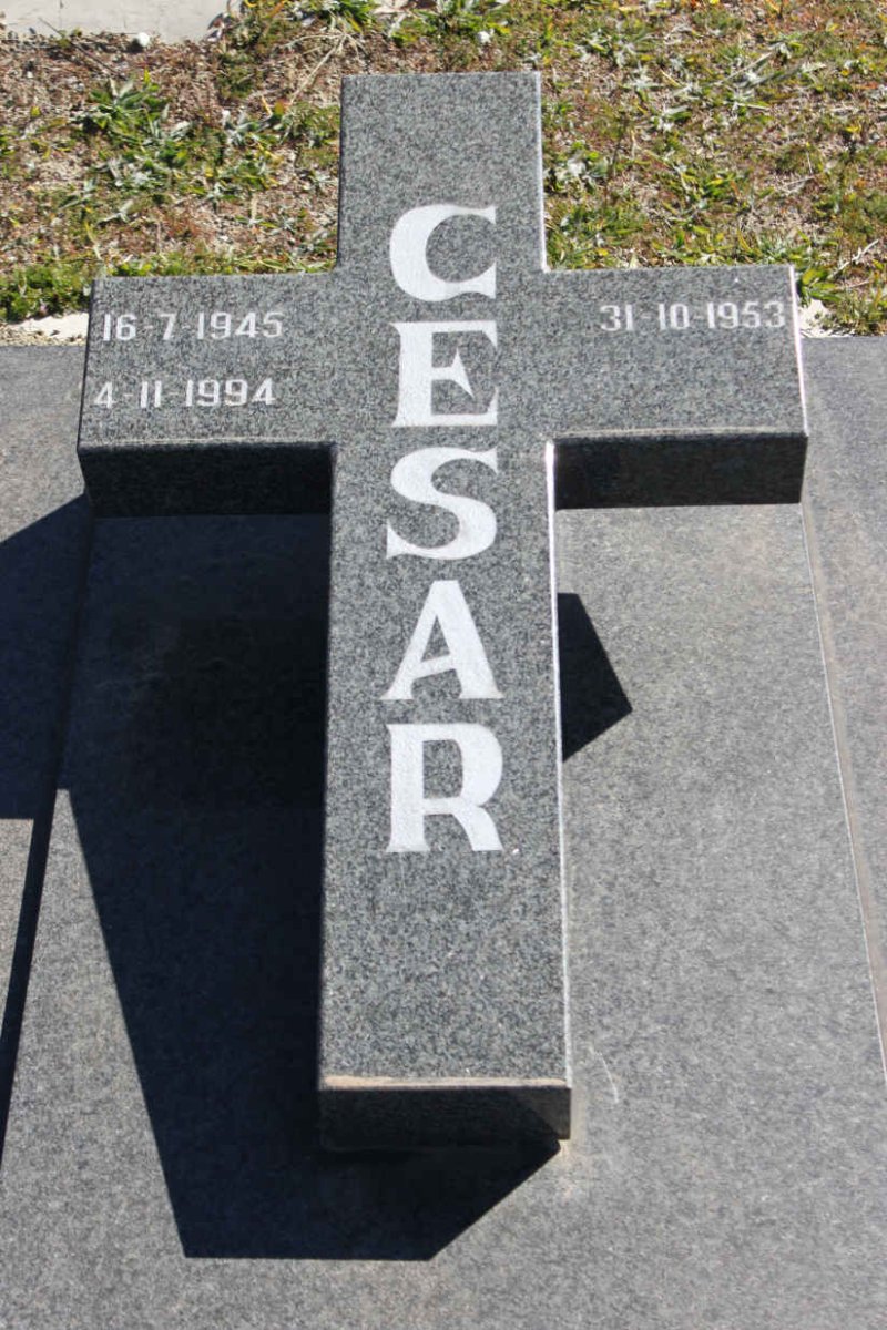 CESAR Allesandro 1945-1994 :: CESAR Alora 1953- _2
