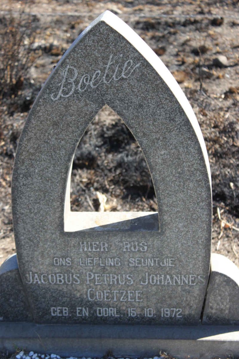 COETZEE Jacobus Petrus Johannes 1972-1972