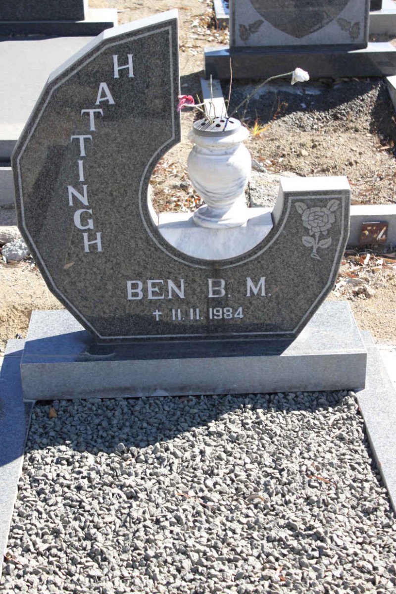 HATTINGH Ben B.M. -1984