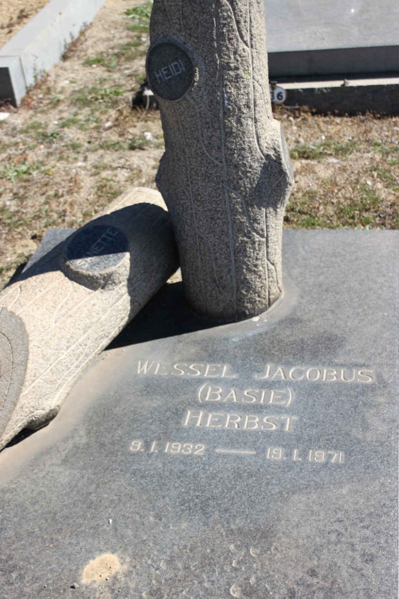 HERBST Wessel Jacobus 1932-1971