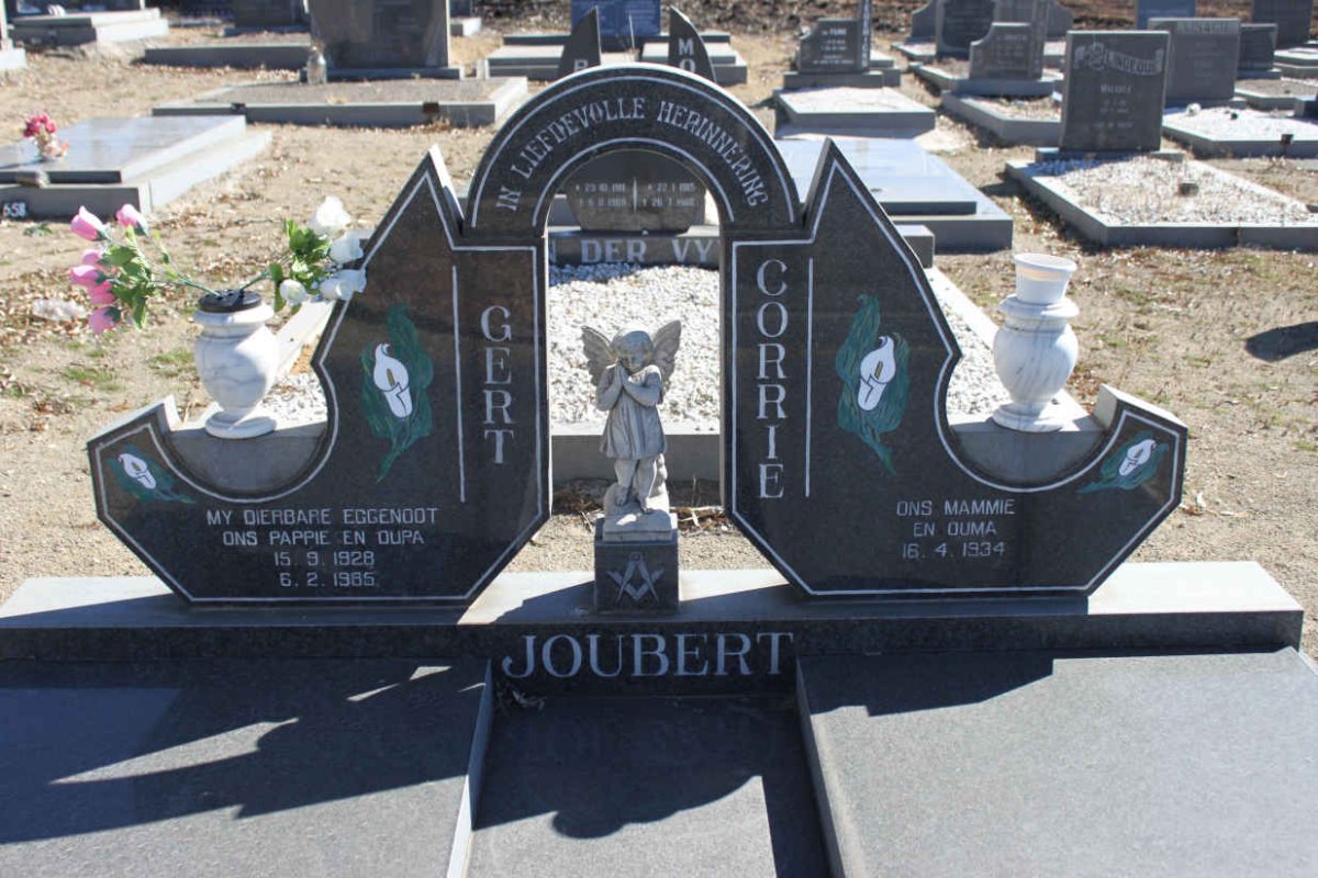 JOUBERT Gert 1928-1985 &amp; Corrie 1934-