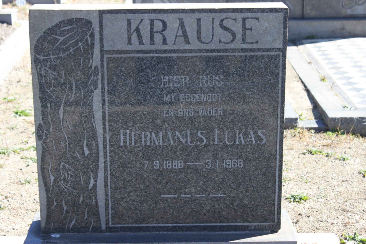 KRAUSE Hermanus Lukas 1888-1968