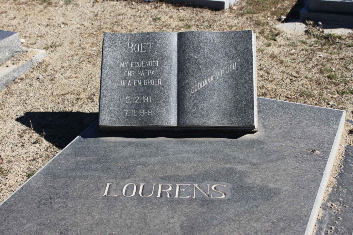 LOURENS Boet 1911-1969