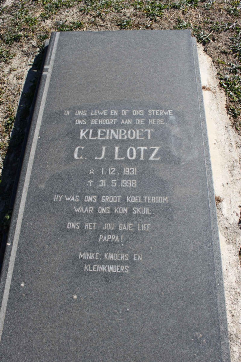 LOTZ C.J. 1931-1998
