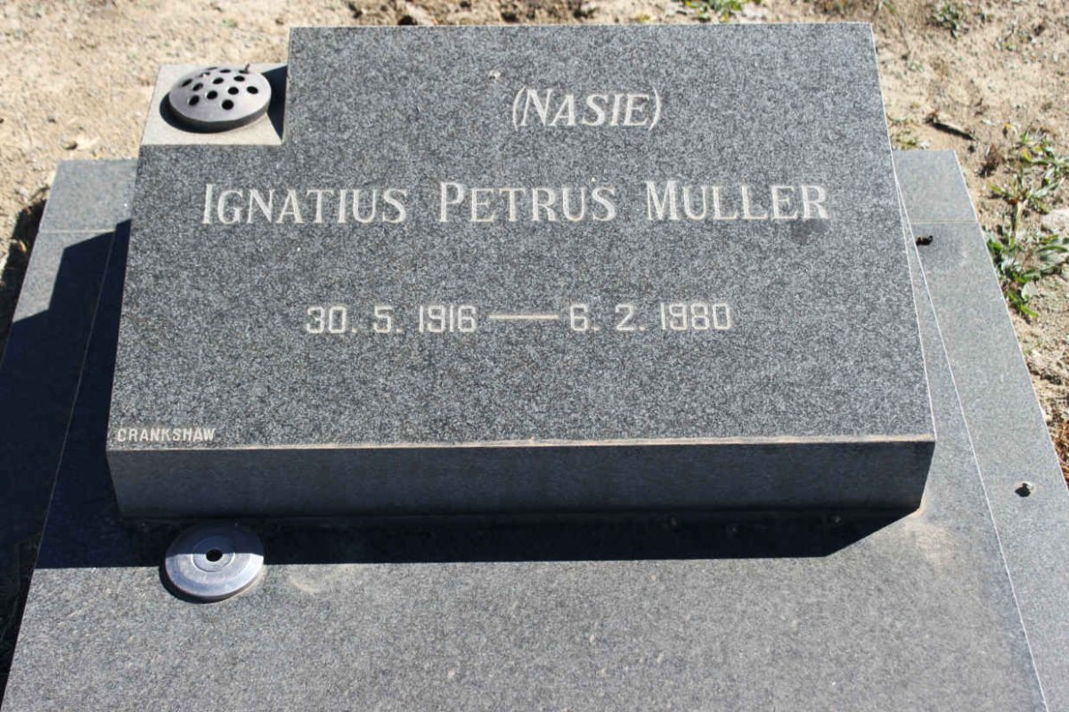 MULLER Ignatius Petrus 1916-1980
