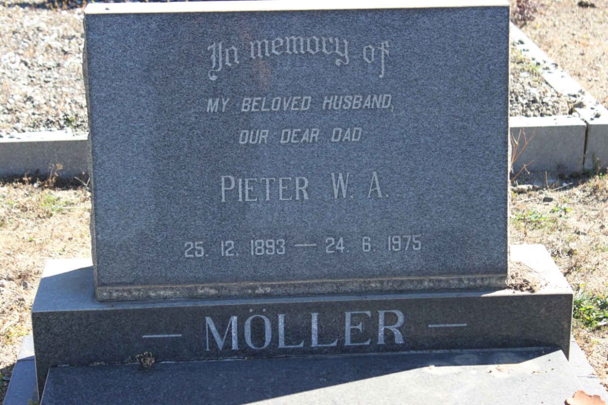 MOLLER Pieter W.A. 1893-1975