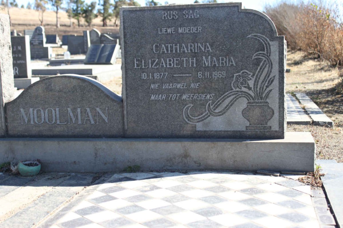 MOOLMAN Catharina Elizabeth Maria 1877-1969