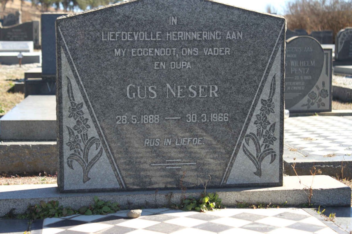 NESER Gus 1888-1966
