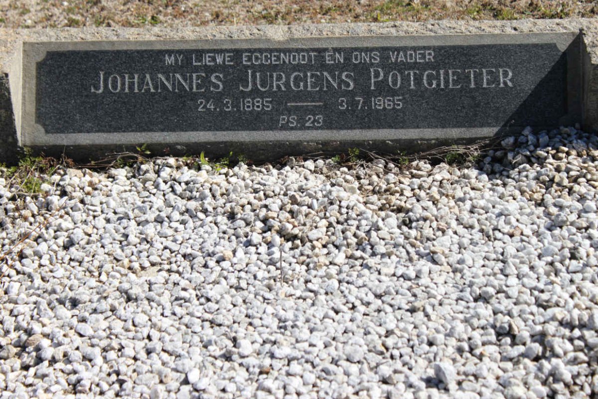 POTGIETER Johannes Jurgens 1885-1965