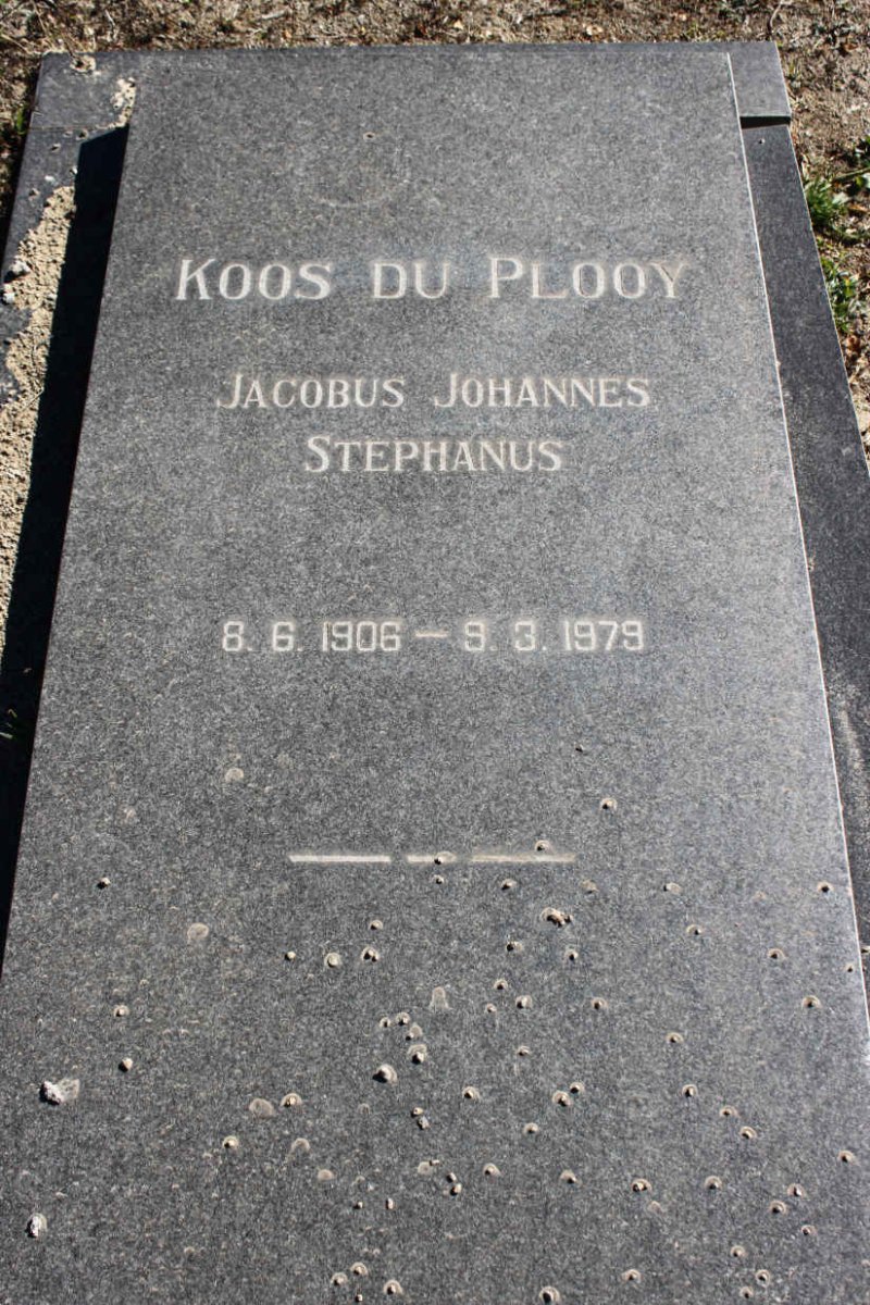 PLOOY Jacobus Johannes Stephanus, du 1906-1979