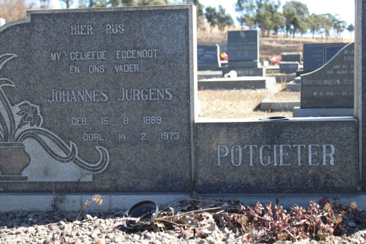POTGIETER Johannes Jurgens 1889-1973