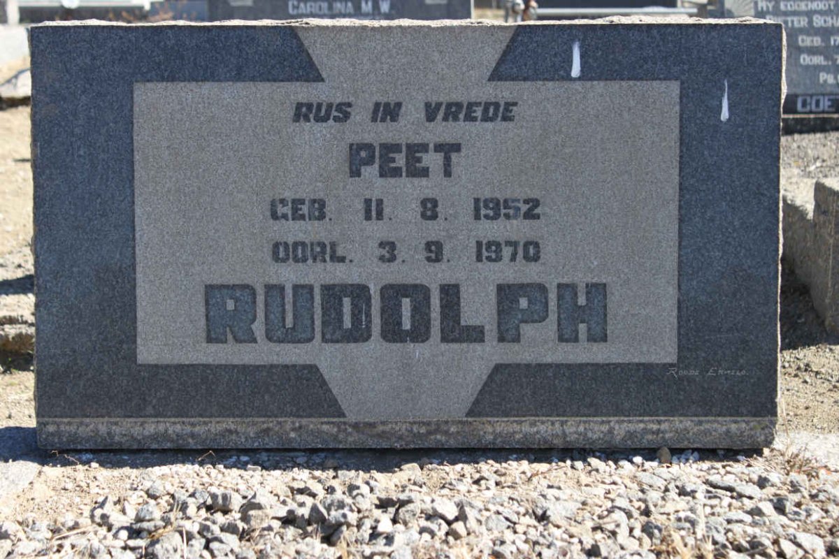 RUDOLPH Peet 1952-1970