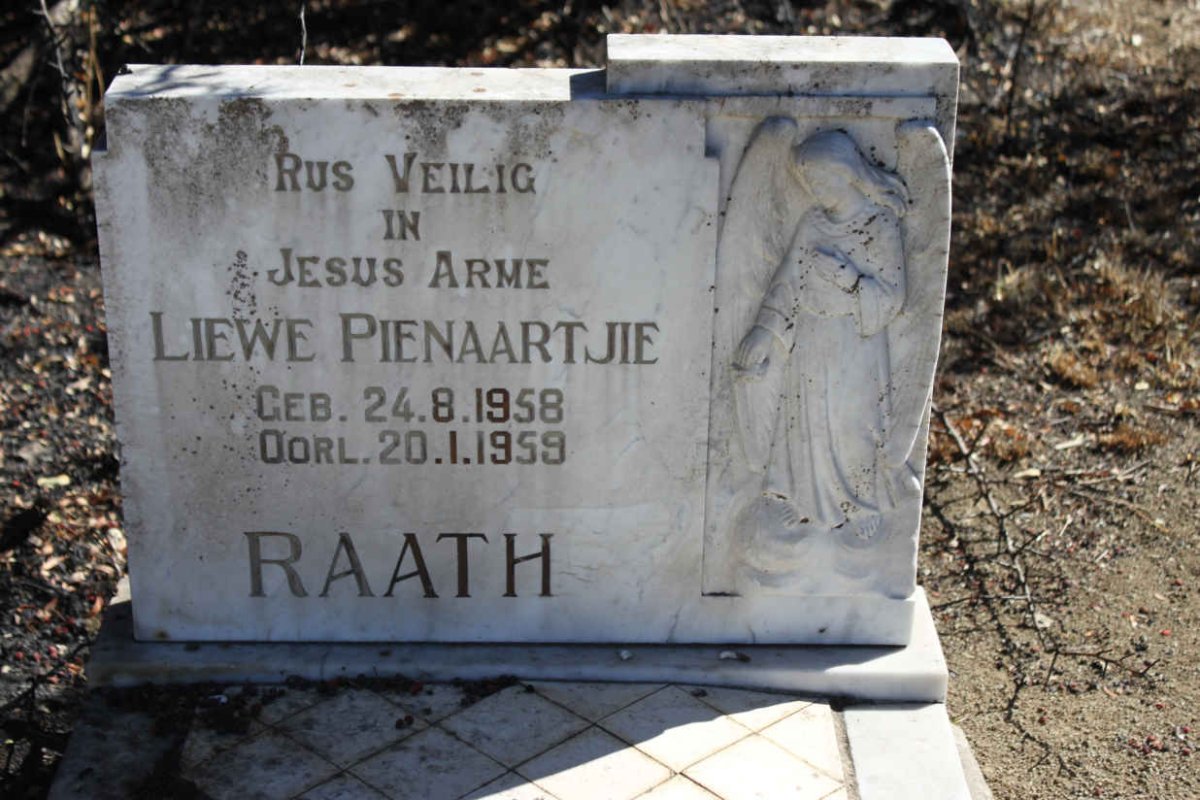 RAATH Pienaartjie 1958-1959