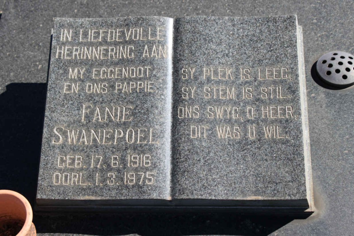SWANEPOEL Fanie 1916-1975