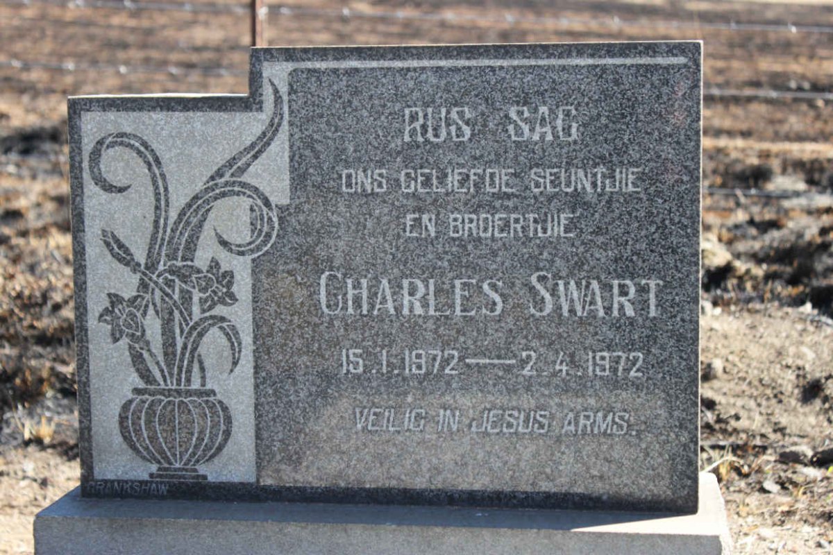 SWART  Charles 1972-1972