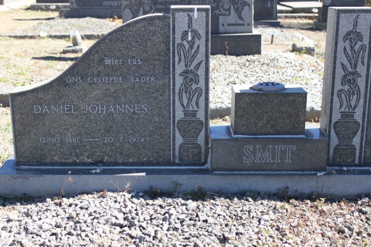 SMIT Daniël Johannes 1881-1974