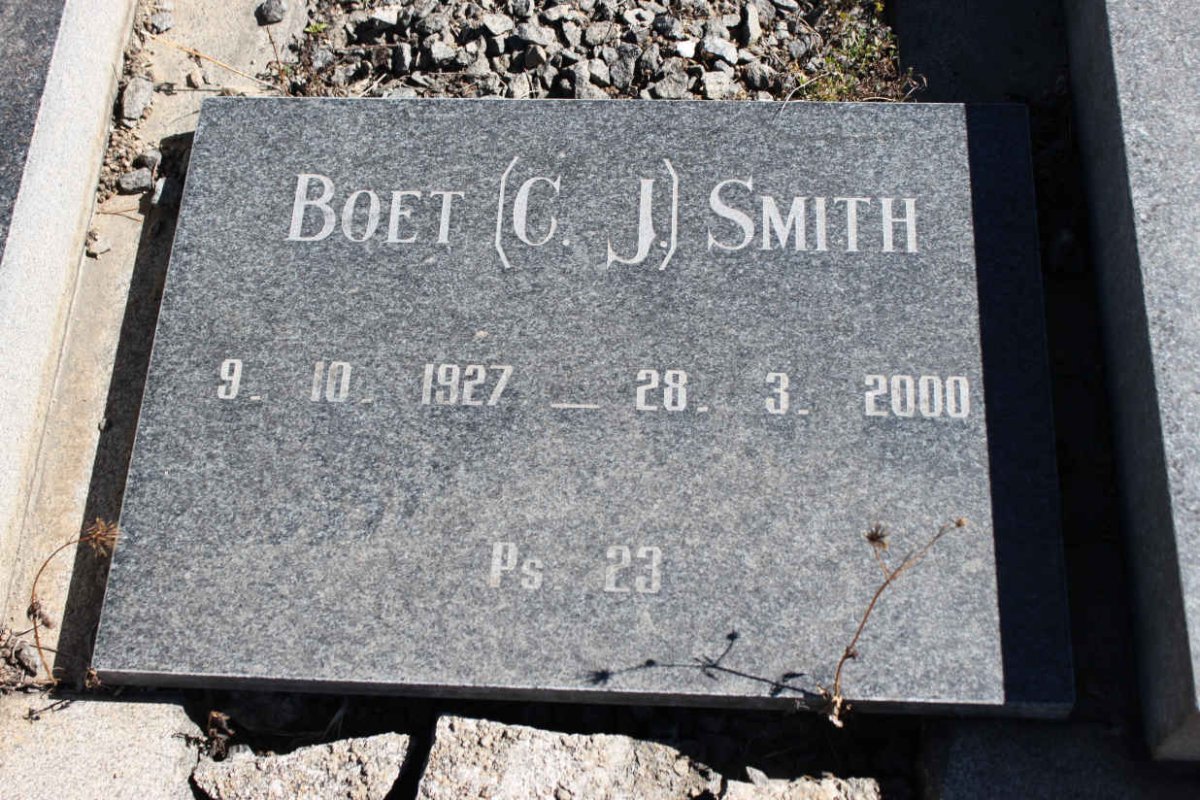SMITH C.J. 1927-2000