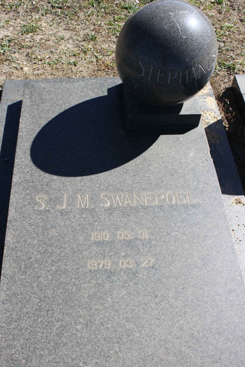 SWANEPOEL S.J.M. 1910-1979
