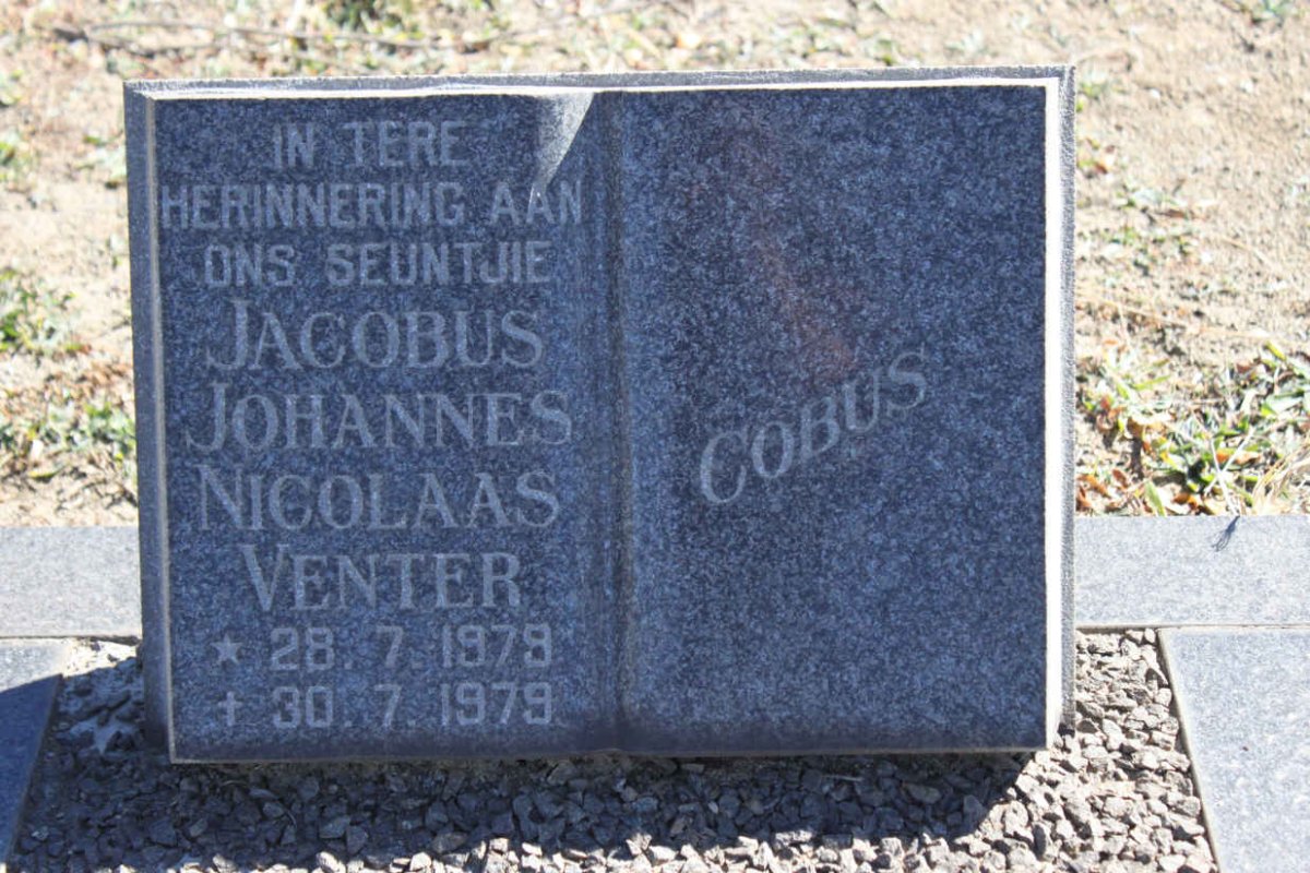 VENTER Jacobus Johannes Nicolaas 1979-1979