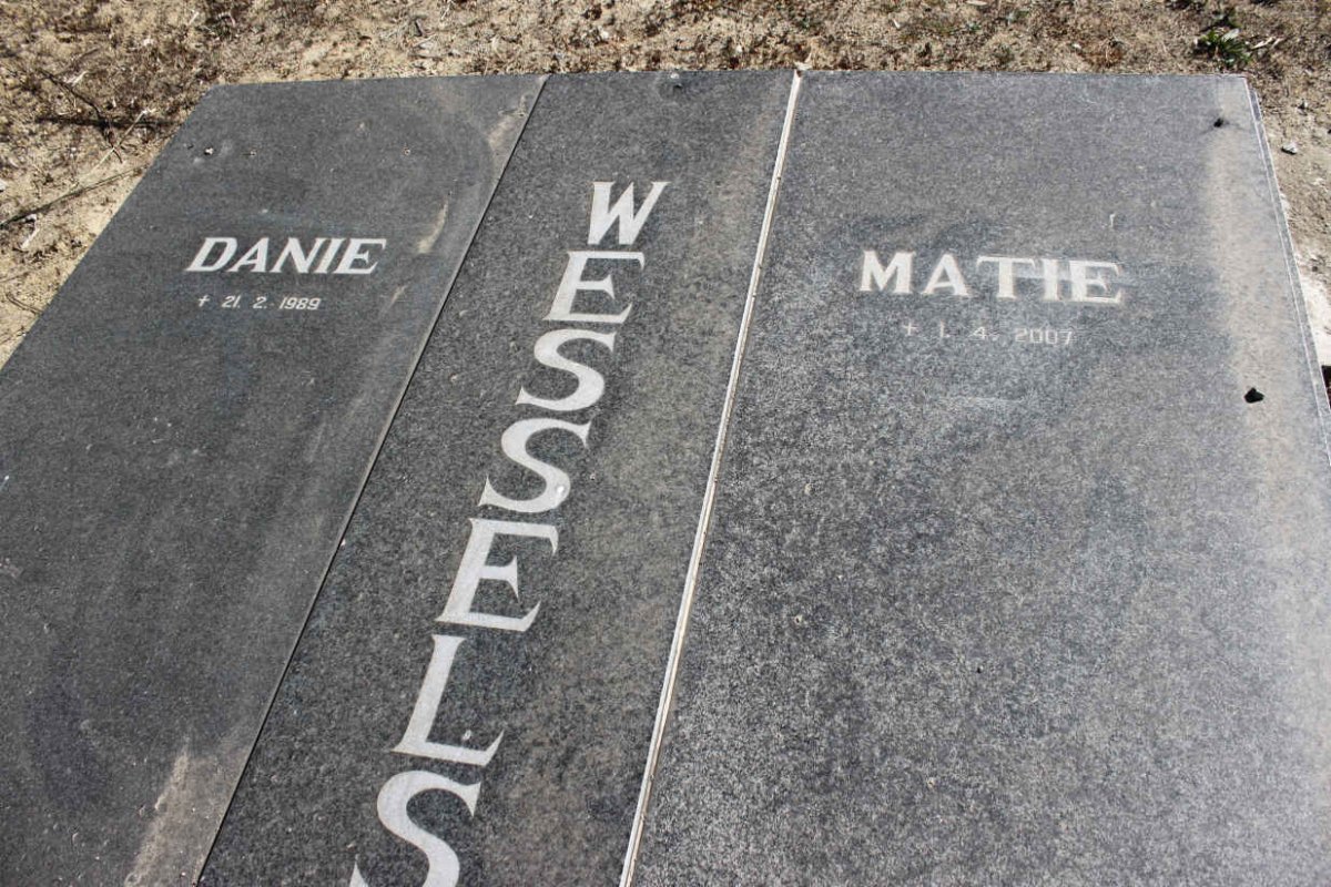WESSELS Danie -1989 &amp; Matie -2007