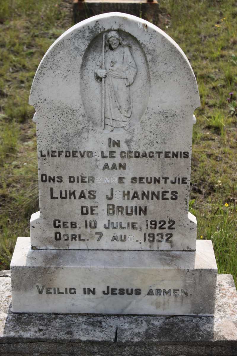 BRUIN Lukas Johannes, de 1922-1932