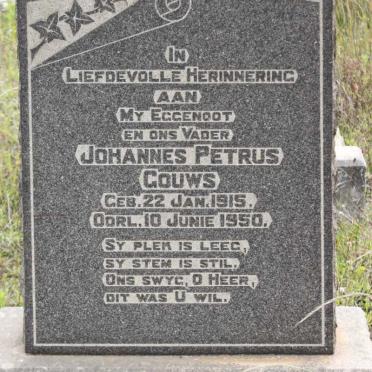 GOUWS Johannes Petrus 1915-1950