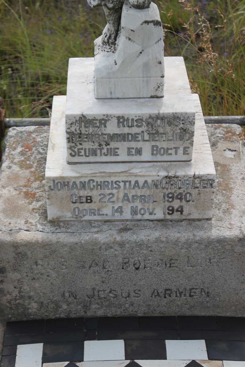 GROBLER Johan Christiaan 1940-1941