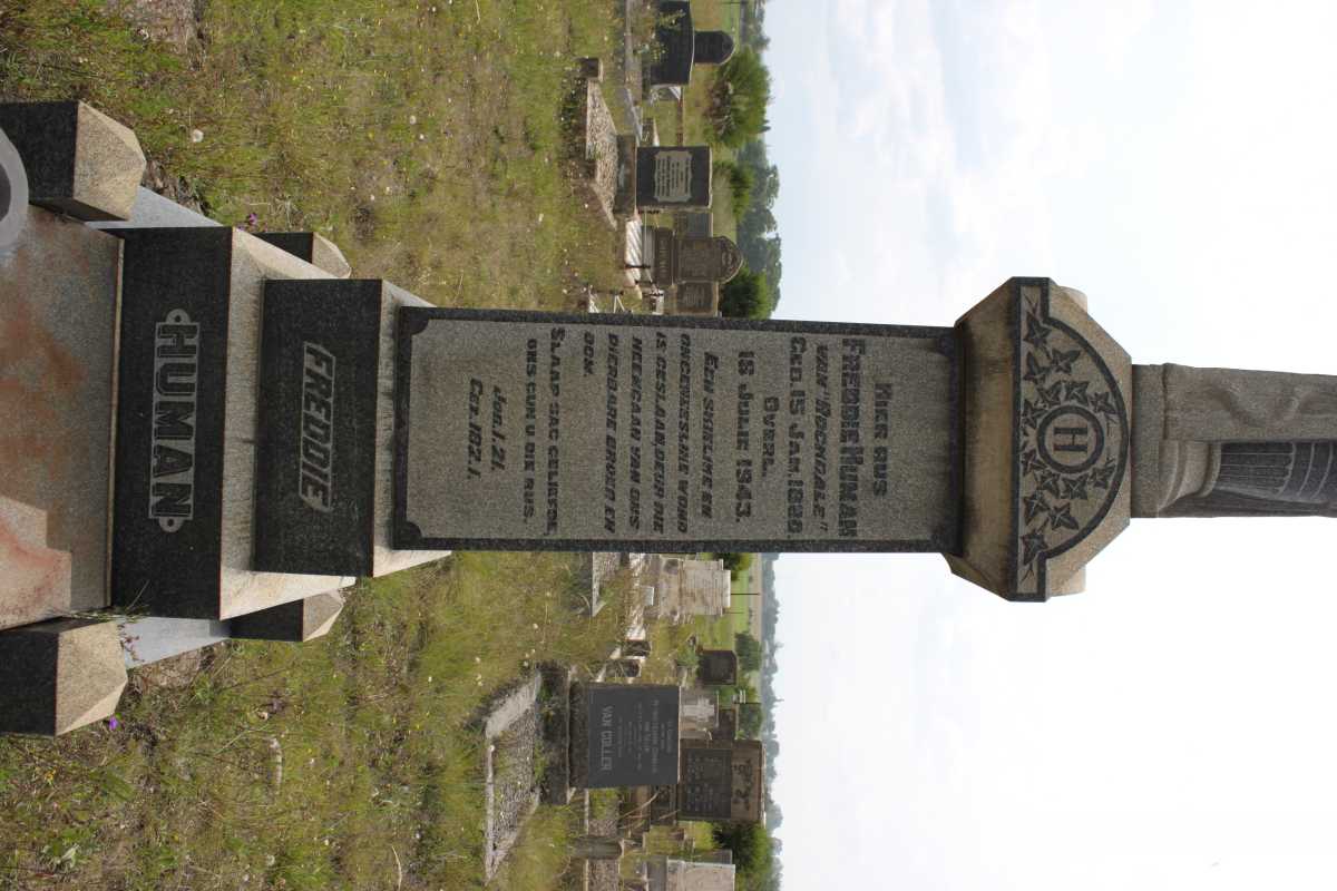 HUMAN Freddie 1880-1943