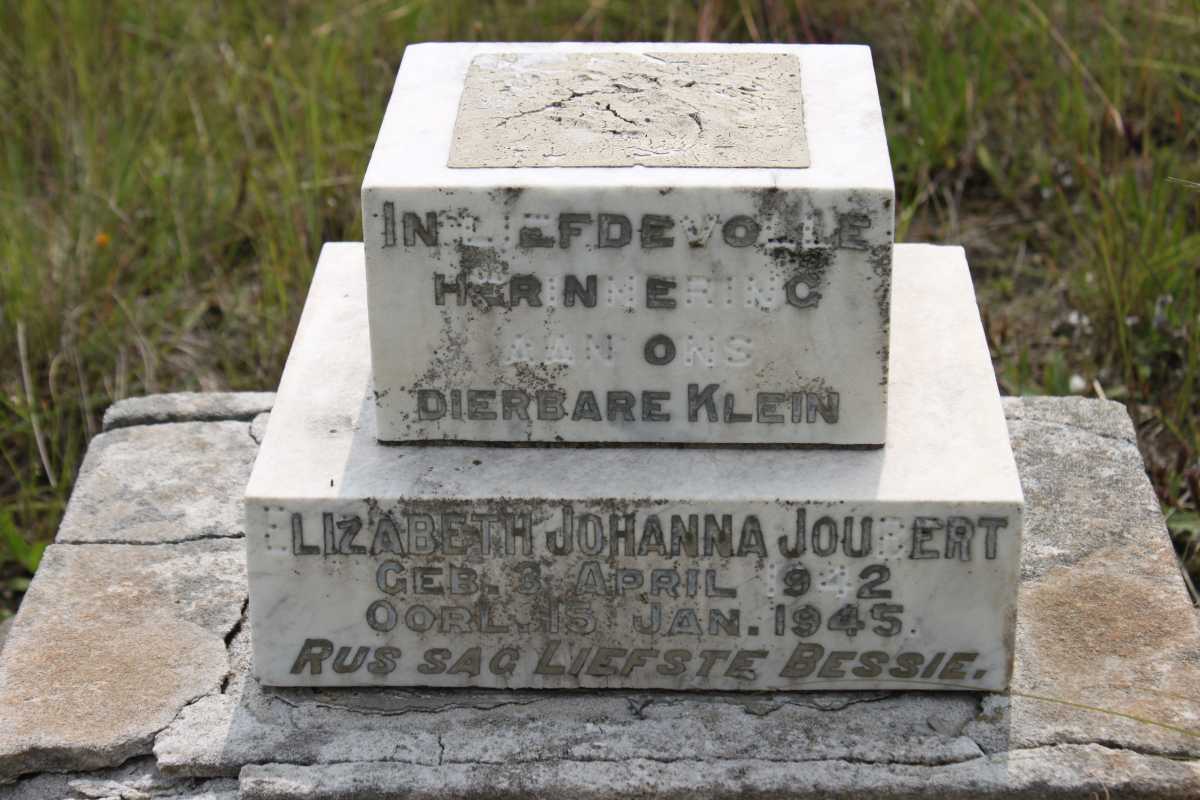 JOUBERT Elizabeth Johanna 1942-1945