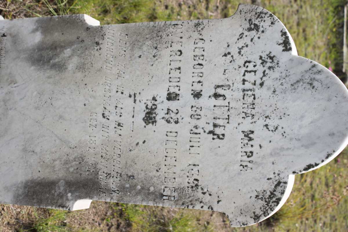LOTTER Geziena Maria 189?-190? 