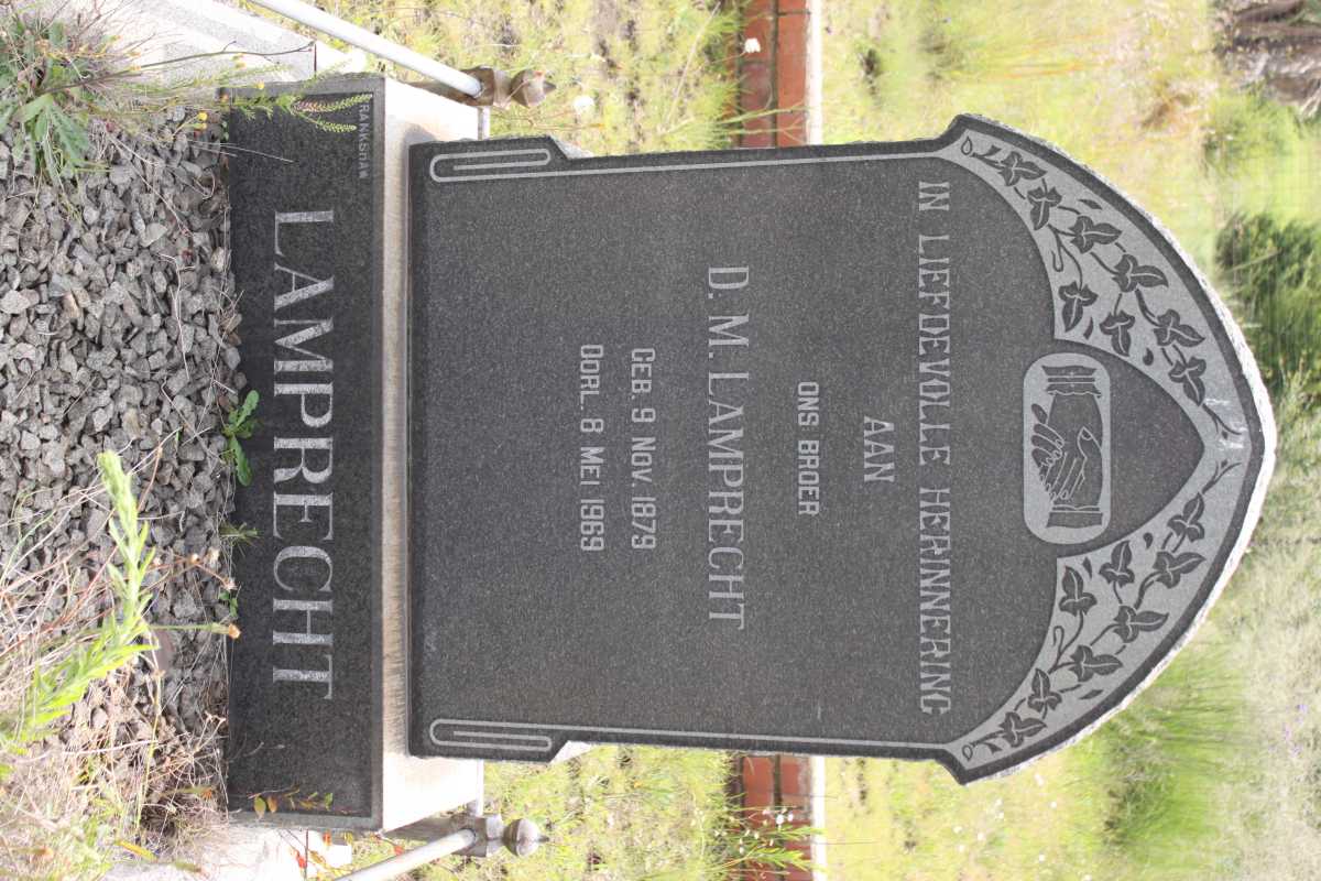 LAMPRECHT D.M. 1879-1969
