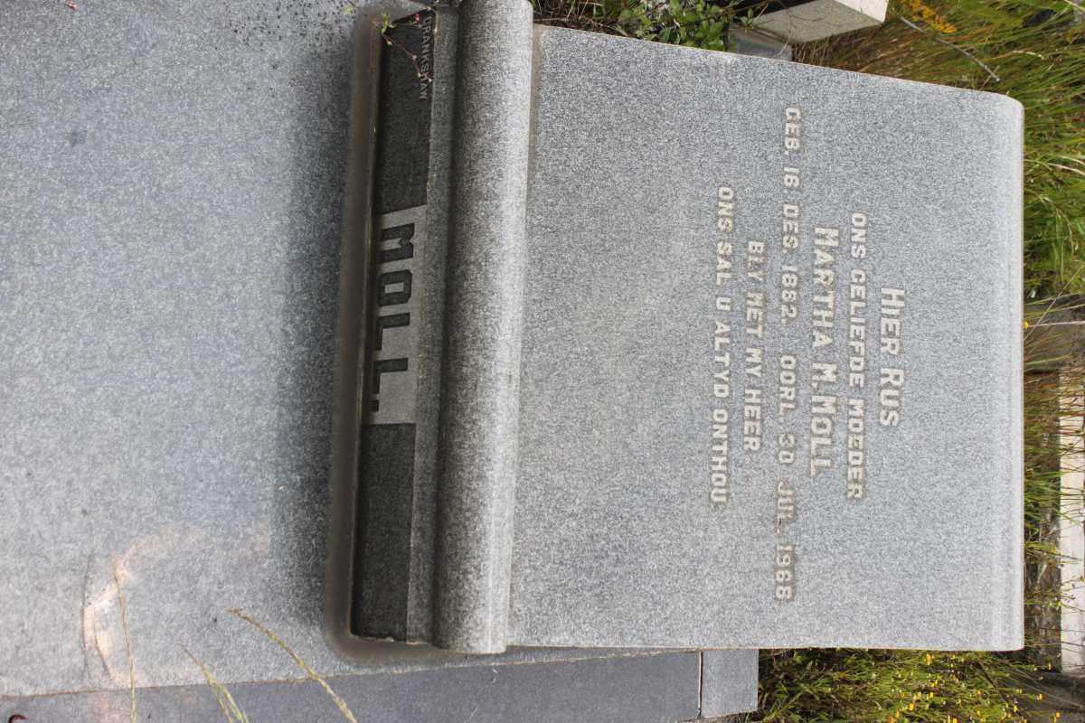MOLL Martha M. 1882-1966