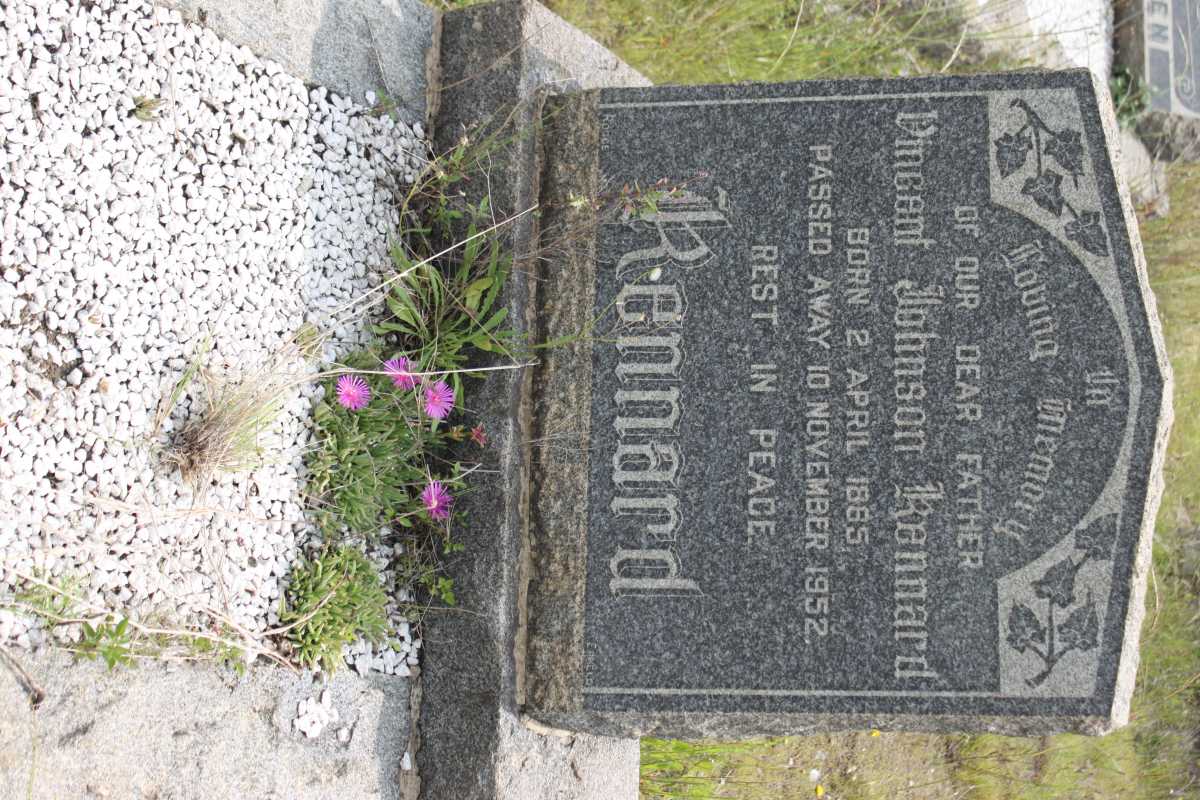 RENNARD Vincent Johnson 1885-1952 