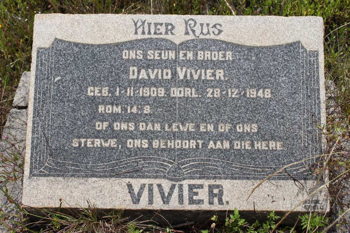 VIVIER David 1909-1948