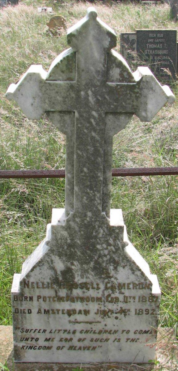 CAMERON Nellie Russell 1887-1897