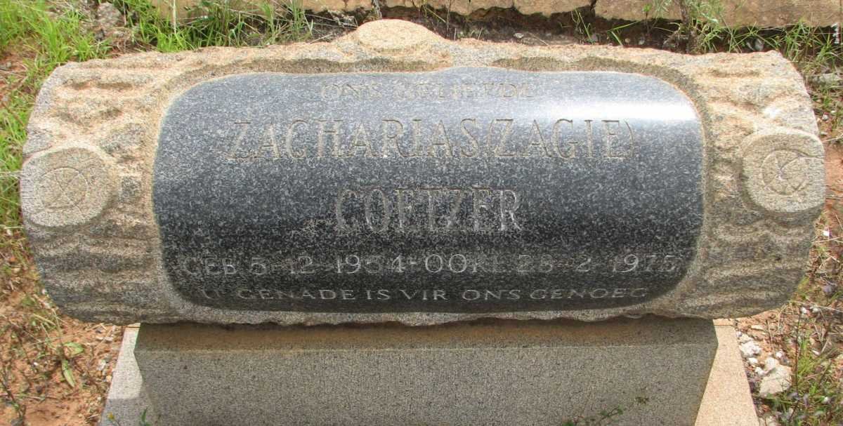 COETZER Zacharia 1954-1975