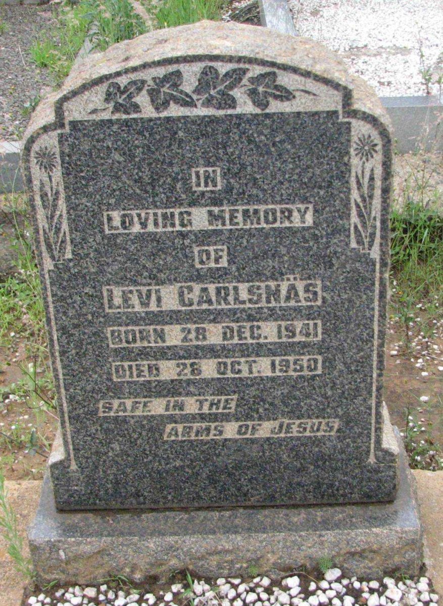 CARLSNÄS Levi 1941-1950