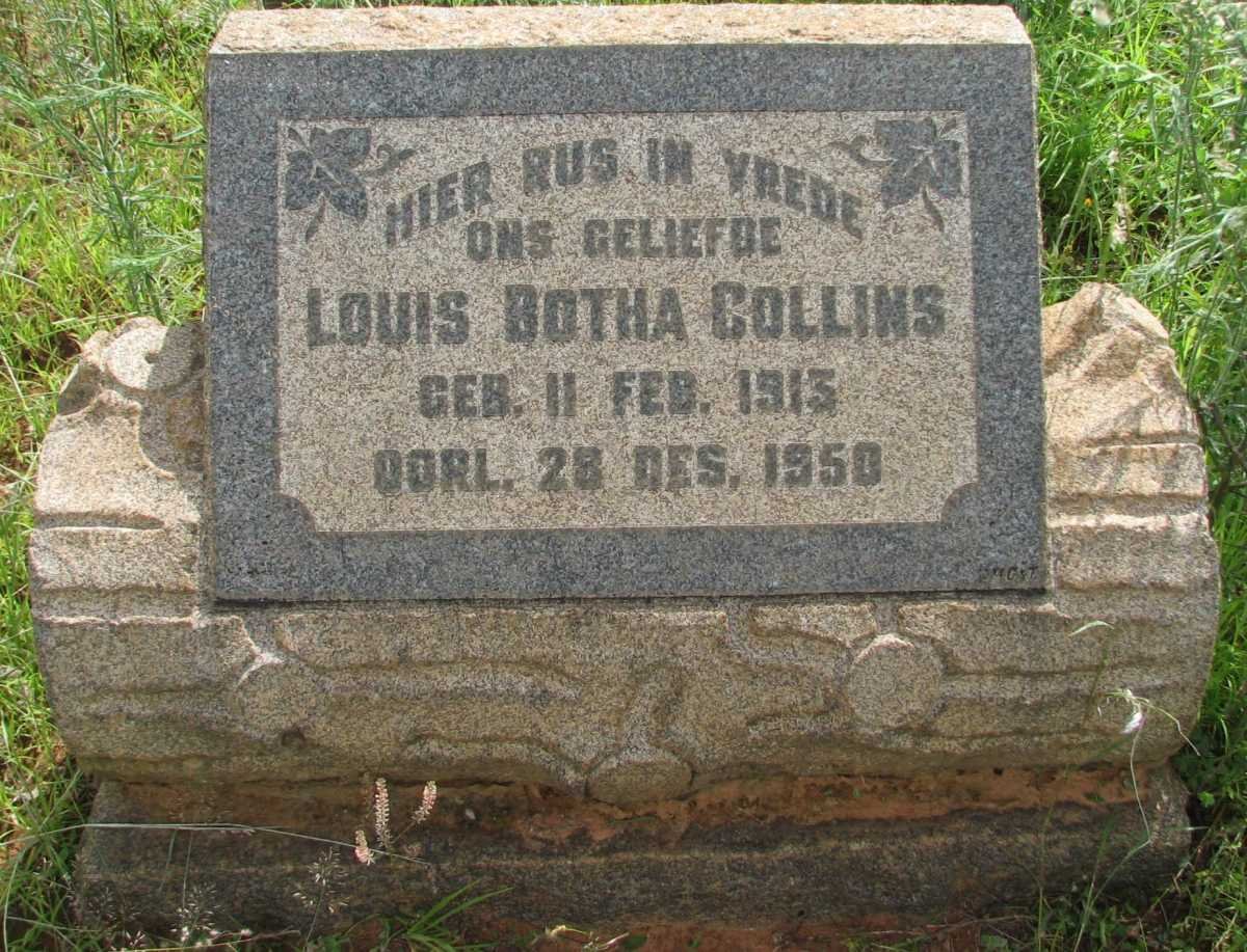 COLLINS Louis Botha 1913-1950