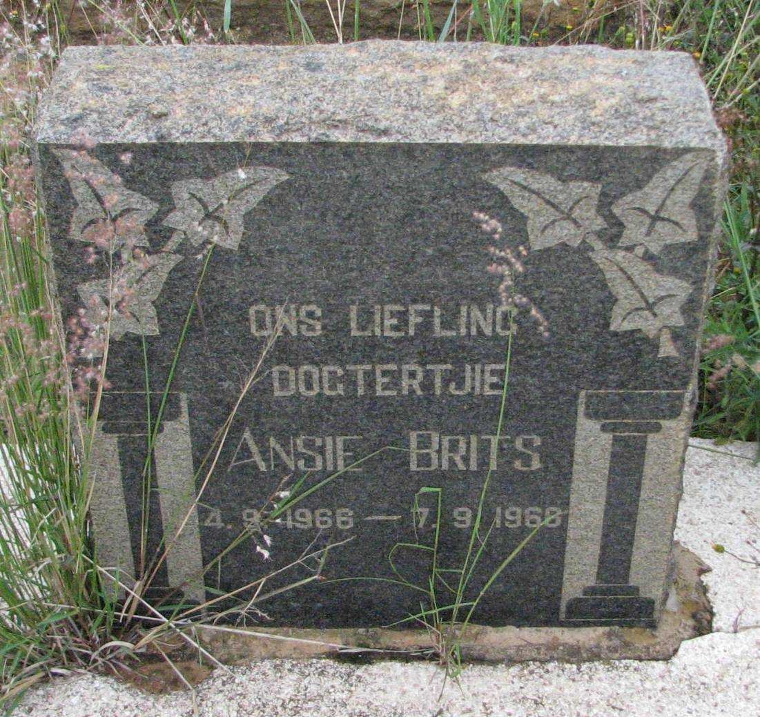 BRITS Ansie 1968-1968