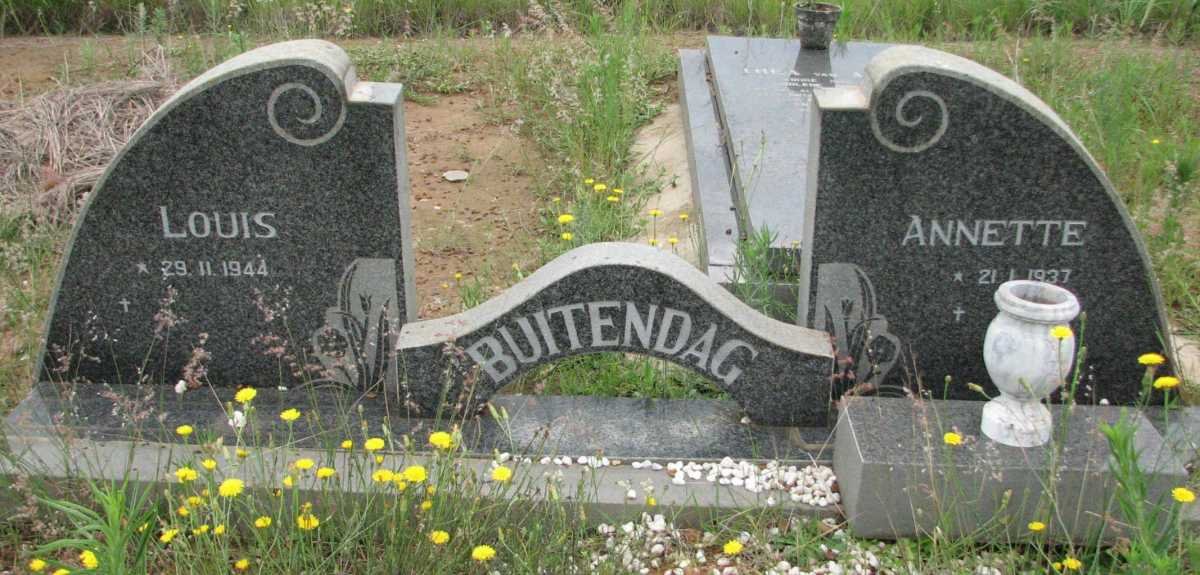 BUITENDAG Louis 1944- &amp; Annette 1937-