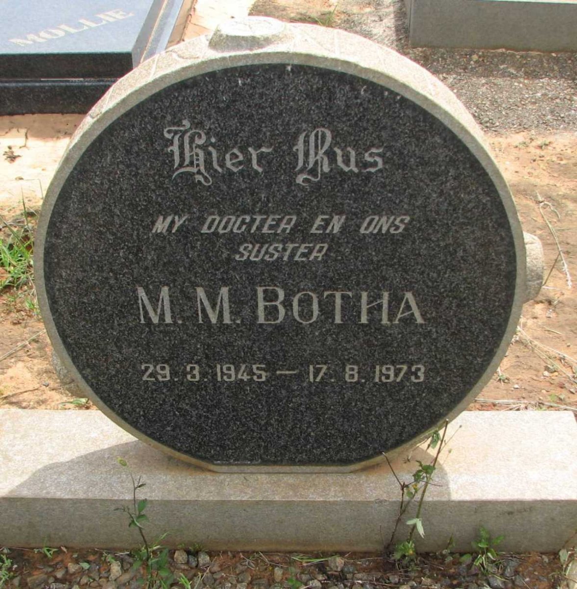 BOTHA M.M. 1945-1973