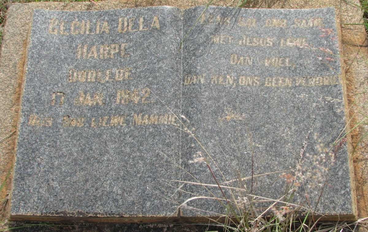 HARPE Cecilia, de la -1942