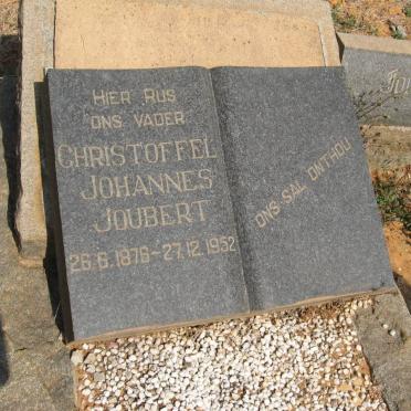 JOUBERT Christoffel Johannes 1876-1952