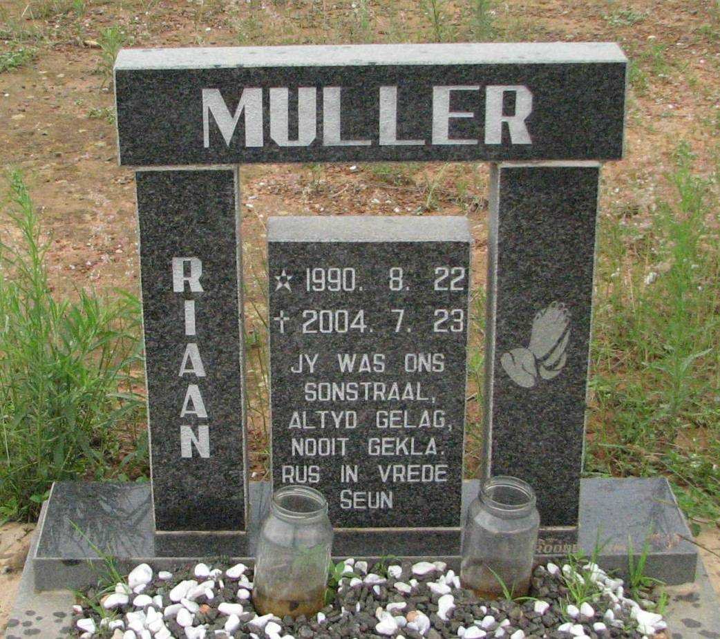 MULLER Riaan 1990-2004