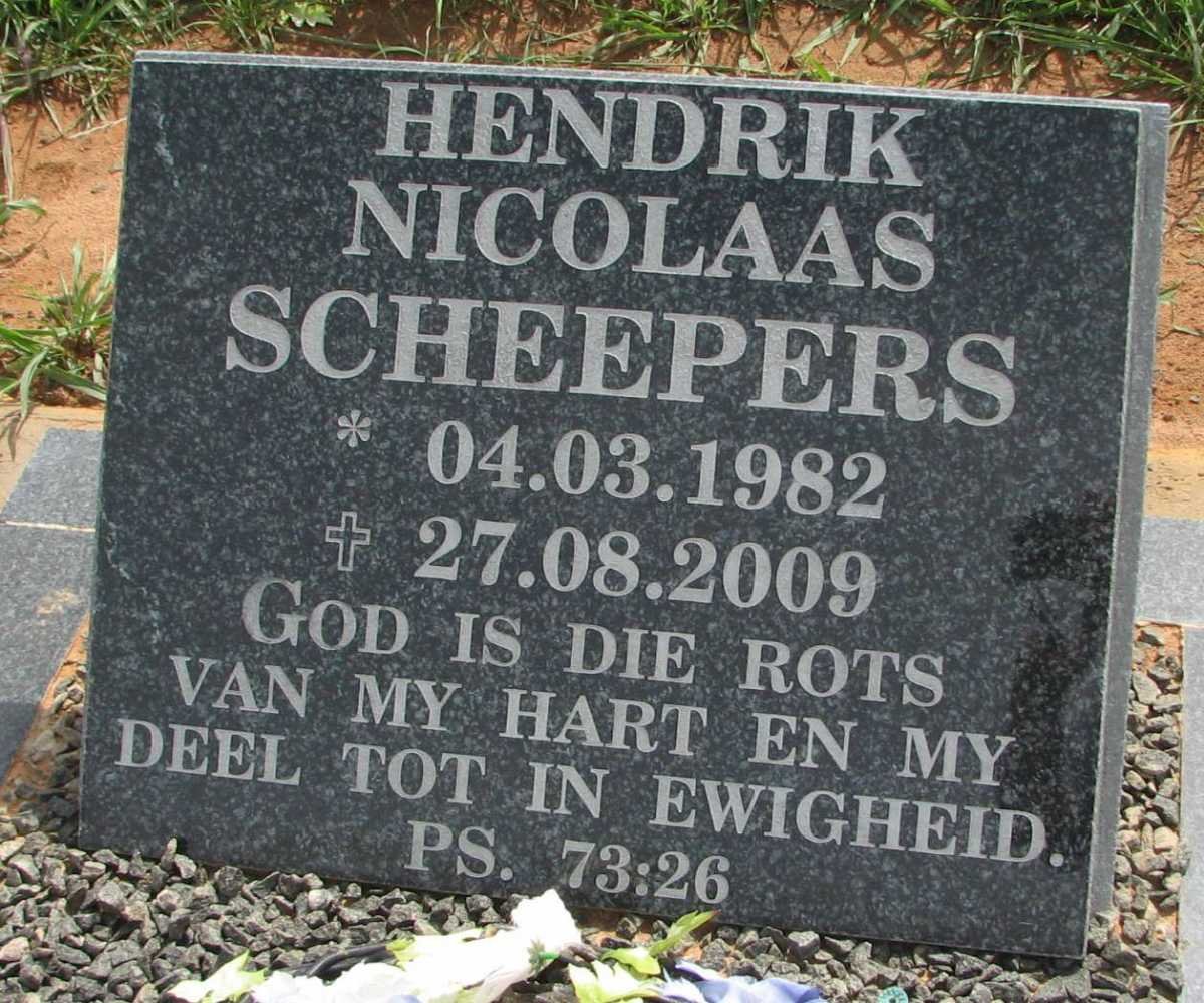 SCHEEPERS Hendrik Nicolaas 1982-2009