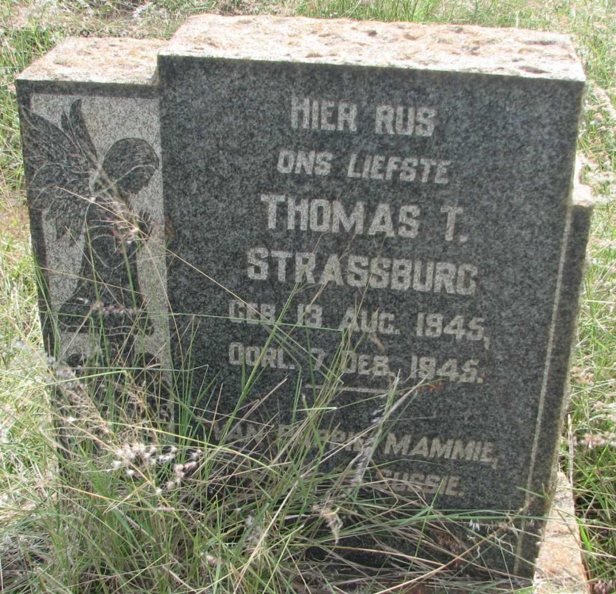 STRASSBURG Thomas T. 1945-1945