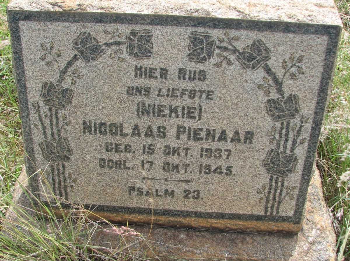PIENAAR Nicolaas 1937-1945