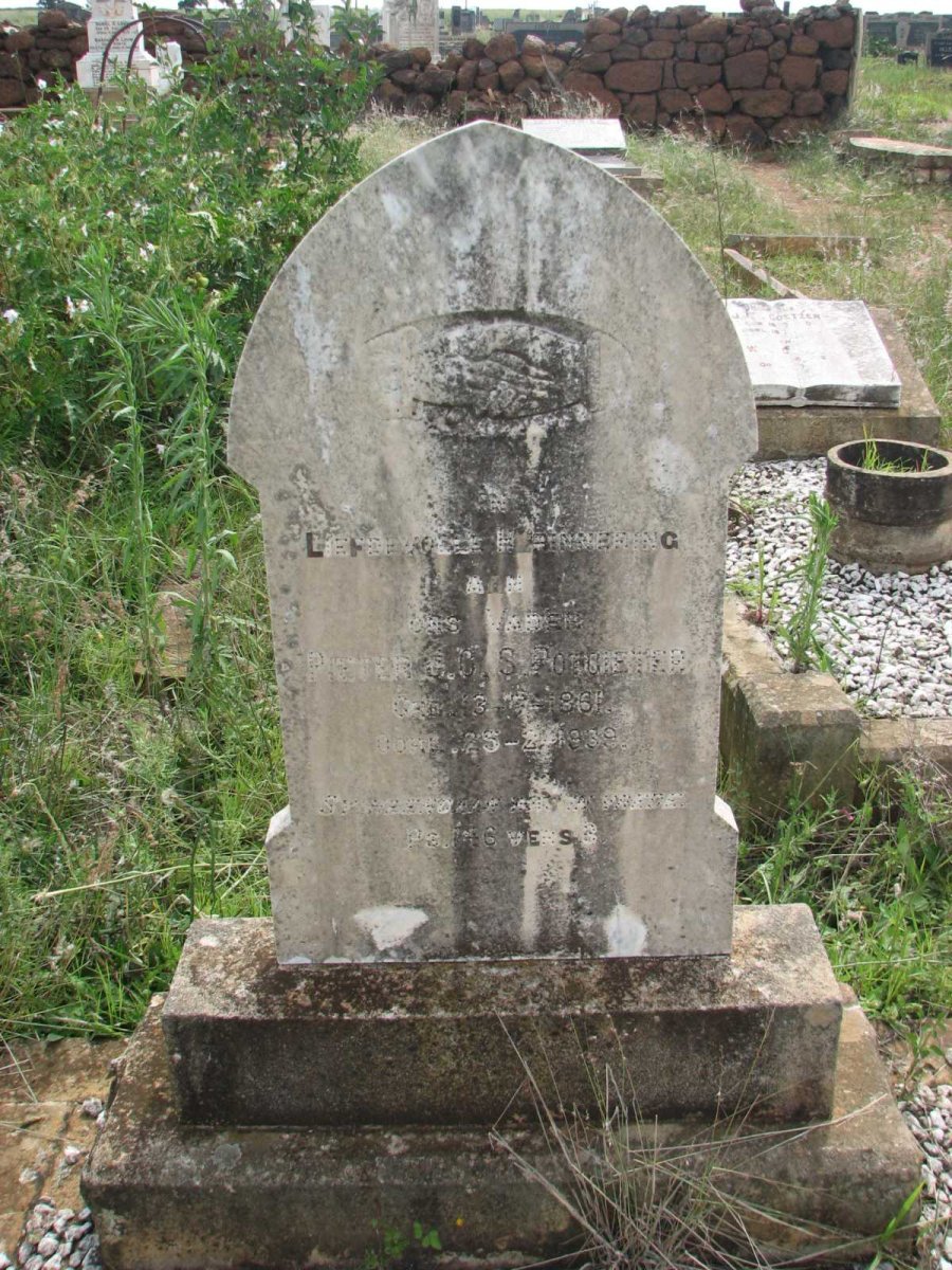 POTGIETER Pieter J.C. 1861-1939