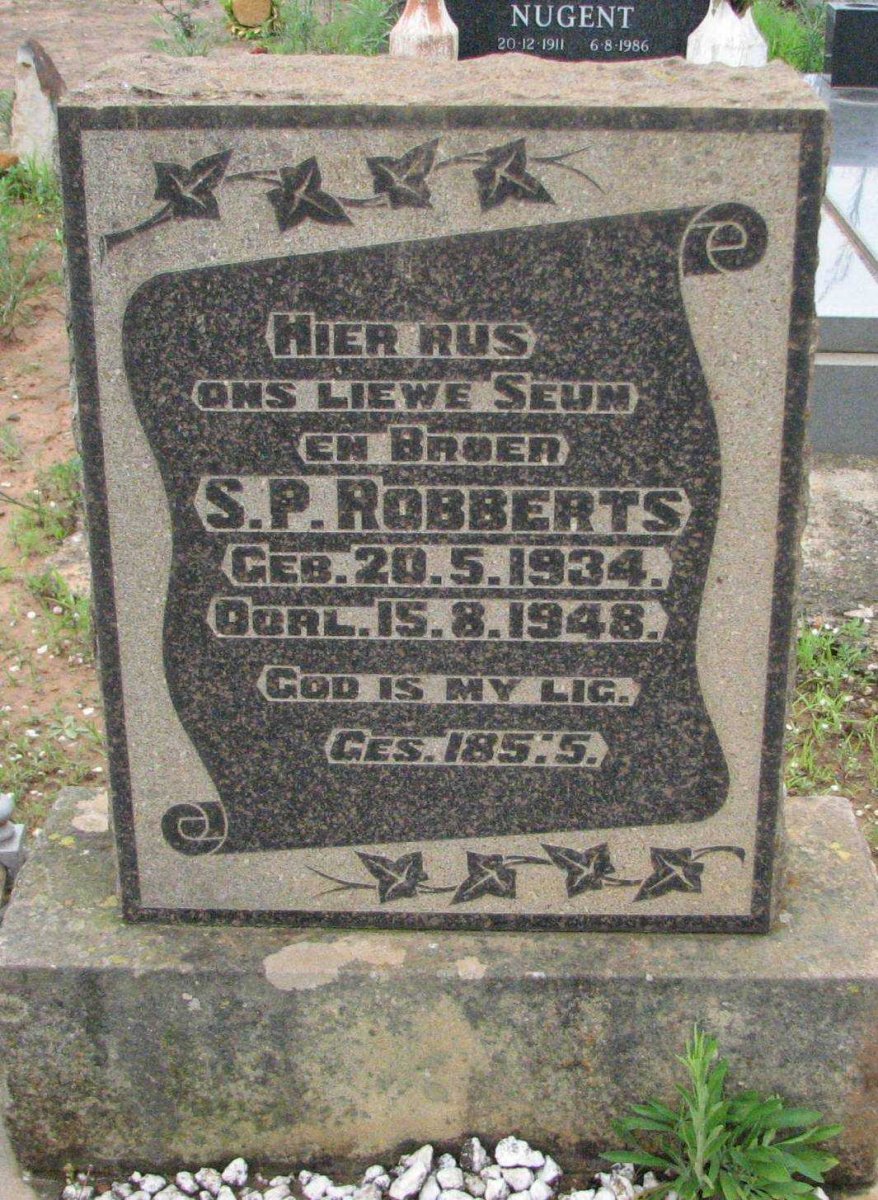 ROBBERTS S.P. 1934-1948