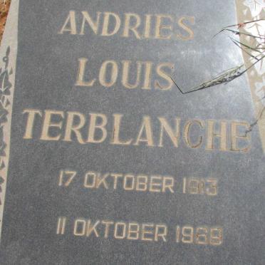 TERBLANCHE Andries Louis 1913-1969